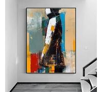 BMGKYAGL Abstract Modern Figure Painting Canvas Art for Home Living Room Wall Fashion Interior Decor(30x45cm/Frameless)