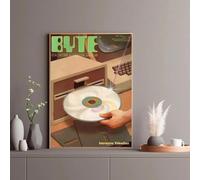 BMGKYAGL Classic Painting Science Fiction Posters Nordic Retro 70S Computer Wall Art Picture Canvas Painting Living Room Decor 30x45cm Frameless