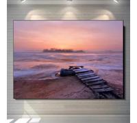 BMGKYAGL Cold Morning Landscape Canvas Art Print Wall Decor for Living Room Home Decor Poster Print Pictures 20x30cm Frameless