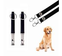 BMHNOONE Dog Whistle to Stop Barking, Adjustable Pitch Ultrasonic Training Tool Silent Bark Control for Dogs