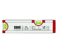 BMI 692020M "Ultrasonic" Spirit Level, Red/Silver, 20 cm