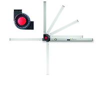 BMI 715060080 Foldable "Winkelstar" Angle Level, Multi-Colour, 60 x 80 cm