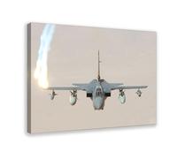 BMIQWAHG GR4 Fighter Retro Poster Canvas Poster Wall Art Decor Print Picture Paintings for Living Room Bedroom Decoration 24x36inch(60x90cm)