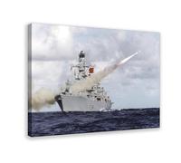 BMIQWAHG The Iron Duke Frigate Poster Canvas Poster Wall Art Decor Print Picture Paintings for Living Room Bedroom Decoration 08x12inch(20x30cm)
