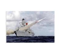 BMIQWAHG The Iron Duke Frigate Poster Canvas Poster Wall Art Decor Print Picture Paintings for Living Room Bedroom Decoration 24x36inch(60x90cm)