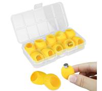 BMIROAMDFE Mini Jumping Spider Hide Magnetic 10 Sets Micro Silk Cocoons Hiding for Jumping Spiders Habitat Accessories