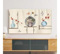 BMKGODN 22-75 Inches TV Cover Dust Proof Screen Protector For LCD LED Indoor Bedroom Living Room Decoration Wall Hanging Television(A,52in)