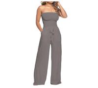 BMKKTOP Jean Denim Jumpsuit for Women Leggings with Pockets Women Plus Size Sequins Ladies Loungewear Sets Palazzo Pants for Shorts UK Multi Pack Booty Sexy pjs Twill Women's Onesie Denim