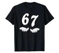 BMKKTOP Six Seven 6 7 Funny 67 Gen Alpha Slang 6-7 Meme School T-Shirt for Men Women Kids