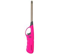 BML 1 Pack BBQ Lighter Adjustable Flame Long Reach Windproof Refillable Gas Lighter for Outdoor Use Kitchen Candles Stove Grill & Camping Use (Assorted Colours)