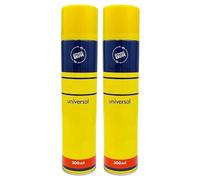 BML 2 x Clipper Universal Gas Refill 300ml Multi Purpose Refill Can for Canisters Refillable Lighters Kitchen Torch Camping Stove and Household Equipment