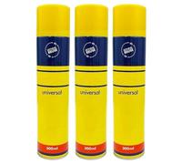 BML 3 x Clipper Universal Gas Refill 300ml Multi Purpose Refill Can for Canisters Refillable Lighters Kitchen Torch Camping Stove and Household Equipment