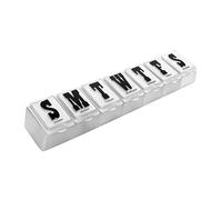 BML 7 Day Weekly Daily Pill Organizer Box Easy to Open Medicine Tablet Dispenser | Premium Quality Tablet Box for Vitamins and Supplements | Portable Medication Organizer for Travel