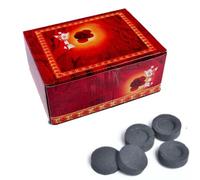 BML Charcoal Discs 1 x Coal Instant Light 100 Black Tablets for Hookah Shisha Narguile BBQ Premium Quality Smokeless Easy to Light Long-Lasting