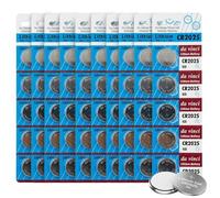 BML CR2025 Lithium Coin Cell Battery 3V Long Lasting Power for Watches Car Key Fobs Calculators Medical Devices and Small Electronics (50)