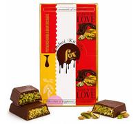 BML Dubai Kunafa Pistachio Chocolate Bar Premium Filled Chocolate with Crispy Kunafa Layers Rich Pistachio Cream Luxury Dessert Chocolate Gift 100g