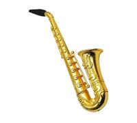 BML Limited Clear Glass Saxophone Pipe, 4" Sleek and Transparent, Perfect for Tobacco Smoking