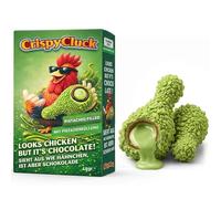 BML Pistachio Filled Chocolate Snack Drumsticks Crispy Crunchy Coated Chocolate Treat Novelty Sweet Gift Idea for Kids and Adults (48g) (2)