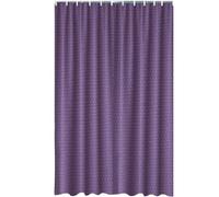 BML Shower Curtain | Heavy Duty Polyester Waterproof Bathroom Curtain | Mould Proof Mildew Resistant Bath & Quick Drying Shower Bathroom Curtain With Hooks (Purple)