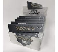 BML Silver Rolling Papers Pack Of 10, Medium Weight Slim Kingsize Paper for Effortless Cigarette Rolling