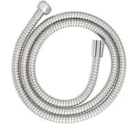BML Stainless Steel Shower Hose 2M Universal Replacement Shower Head Hose Anti Kink High Pressure Flexible Chrome Shower Pipe for Bathroom Shower Mixer Bath Taps and Kitchen Taps