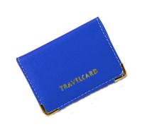 BML Travel Cards Oyster Bus Pass Wallet | Stylish and Pocket Size Rail Card Cover Case, Credit Card ID and Ticket Cover Holder Perfect as a Gift for Commuters (Blue)