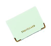 BML Travel Cards Oyster Bus Pass Wallet | Stylish and Pocket Size Rail Card Cover Case, Credit Card ID and Ticket Cover Holder Perfect as a Gift for Commuters (White)