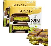 BML100g Dubai Chocolate Bar Viral Pistachio Kunafa Bar Viral Milk Chocolate for Birthdays Anniversaries Parties & Special Occasions Creamy Milk Chocolate Made in Dubai