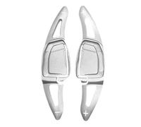 BMLGPGBCDW 2pcs Car Steering Wheel Shift Paddle Shifter Extended for E-tron RS3 RS4 RS5 RS6 RS7 RS GT 2020-2023 Paddle Shifter(Silver)