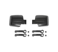 BMLGPGBCDW Car Exterior Rearview Mirror Covers Door Handle for Jeep for Liberty 2007-2012 Side Mirror Cover(Carbon Fiber 10 PCS)