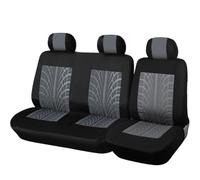 BMLGPGBCDW Car For R&enault For Master For Traffic Car Seat Cover Universal Seat Covers Car Accessories Accessories(Black 3 Seat)