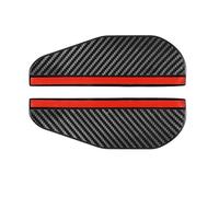 BMLGPGBCDW Car Side Rear View Mirror Rain Eyebrow Visor For Toyota For Camry For Corolla For Rav4 For Yaris For Prius Side Mirror Cover(Carbon fiber)