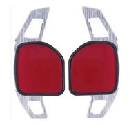 BMLGPGBCDW for A1 A3 A4 A5 A6 A7 A8 Q5 Q7 TT R8 2012+ Car Steering Wheel Shift Paddles Extension Paddle Shifter(Silver)