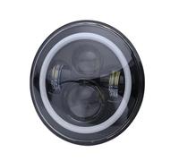 BMLGPGBCDW For Hummer H1 H2 7 Inch Headlight H4 DRL Round 7'' Headlights Dot Emark Headlamp(Black)