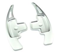BMLGPGBCDW for Mercedes for Benz A B E GLK CL SLK R Class Car Steering Wheel Paddle Shift Extension Shifters Paddle Shifter(Silver)
