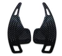 BMLGPGBCDW Steering Wheel Shift Paddle Extension for B&MW 2 3 4 5 6 7 X1 X4 GT Z4 F30 F35 Accessories Paddle Shifter(Black Carbon Fiber)