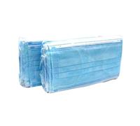 BMLIMITED BML 50 Disposable Face Masks | Protective Travel Companion and Breathable 3-Layer Design Ear-Loop Mask for Adults | Travel-Friendly Convenience (2 Packs of 25)