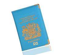 BMLIMITED BML Passport Holder & Travel Wallet Premium Organiser for Passport, Cards, Boarding Passes Stylish Passport Protector Cover Ideal Travelers (Light Blue)