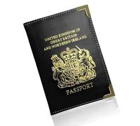 BMLIMITED BML Passport Holder & Travel Wallet Premium Organiser for Passport, Cards, Boarding Passes Stylish Passport Protector Cover Ideal Travelers (Black)
