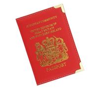 BMLIMITED BML Passport Holder & Travel Wallet Premium Organiser for Passport, Cards, Boarding Passes Stylish Passport Protector Cover Ideal Travelers (Red)