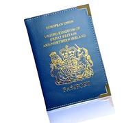 BMLIMITED BML Passport Holder & Travel Wallet Premium Organiser for Passport, Cards, Boarding Passes Stylish Passport Protector Cover Ideal Travelers (Royal Blue)