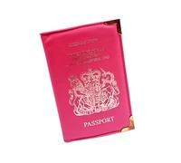 BMLIMITED BML Passport Holder & Travel Wallet Premium Organiser for Passport, Cards, Boarding Passes Stylish Passport Protector Cover Ideal Travelers (Hot Pink)