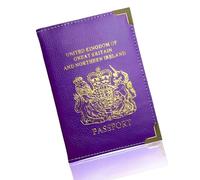 BMLIMITED BML Passport Holder & Travel Wallet Premium Organiser for Passport, Cards, Boarding Passes Stylish Passport Protector Cover Ideal Travelers (Purple)