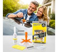 BMLIMITED BML Windscreen Repair Kit with Resin DIY Car Glass Crack Chip Repair Tool Easy Fix for Bulls Eye Star Breaks Quick 20 Minute Repair