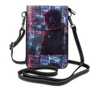 bmnaswt Hacker Era Print Women'S Small Cell Phone Purse, Adjustable Strap Phone Purse, Handbag For Daily Use