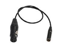 BMPCC Camera Audio Cable TA3M to XLR 3 Pin Microphone for Blackmagic Design Pocket Cinema Camera 4K (80cm)