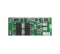 BMS Board, 3S 4S 5S BMS 12V 16.8V 21V 100A BMS Lithium Battery Protection Board with Balance Module for 10.8V 14.4V 18V Screwdriver Battery(2S 8.4V 20A BMS)