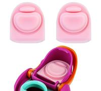 BMSQOFD 2 Pcs Replacement Lid Rubber Seal for Owala FreeSip 24oz 32oz, Replacement Stopper Gasket Parts Compatible with Owala 16/19/24/32/40oz Water Bottle Insert Silicone Accessories A1A3
