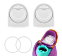 BMSQOFD 2 Sets Replacement Lid Rubber Seal for Owala FreeSip 24oz 32oz, Replacement Stopper and O Ring Gasket Parts Compatible with Owala 16/19/24/32/40oz Water Bottle Insert Silicone Accessories B1B1