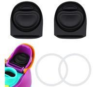BMSQOFD 2 Sets Replacement Lid Rubber Seal for Owala FreeSip 24oz 32oz, Replacement Stopper and O Ring Gasket Parts Compatible with Owala 16/19/24/32/40oz Water Bottle Insert Silicone Accessories B1B1